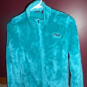 Fila Jackets & Coats - Fila Girls XL (18) Teal Full Zip Fleece GC Fila Jackets & Coats - Fila Girls XL (18) Teal Full Zip Fleece GC